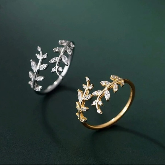 Leaf Wrap Ring - Picture 4 of 6